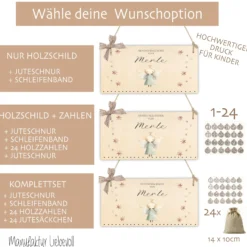 Adventskalender Personalisiert