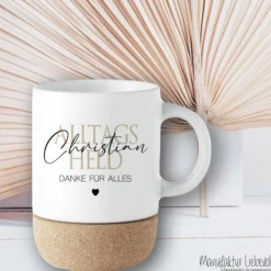 Alltagsheldin Tasse Personalisiert Tasse Name Geschenk für Kollege Dankeschön Geschenk Freundin Kollegin Mama Papa Oma Opa Danke Geschenk
