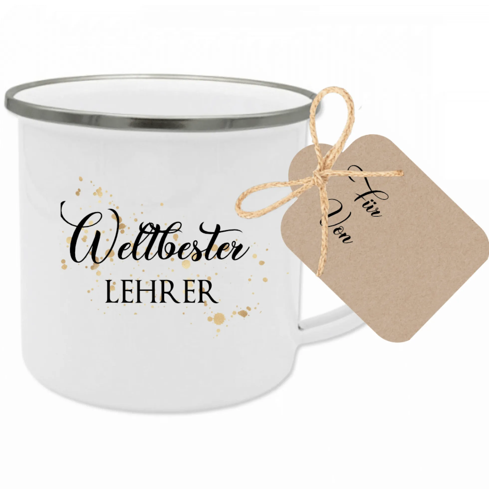 Besondere Aufmerksamkeit für den Weltbesten Lehrer | Kleine Geschenkidee als Dankeschön | 12 Motivvarianten zur Auswahl