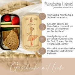 Brotdose mit Namen für Mädchen und Jungen | Lunchbox mit Motiv