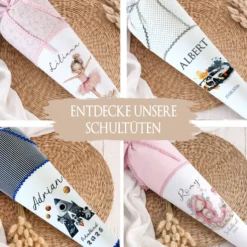 Einschulung Geschenk 2026 – Spardose personalisiert mit Namen – Schulkind Junge Mädchen – Geschenk zum Schulanfang