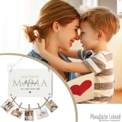Fotogeschenk Mama Geschenk Geburtstag Geburtstagsgeschenk Mama Namen Muttertag