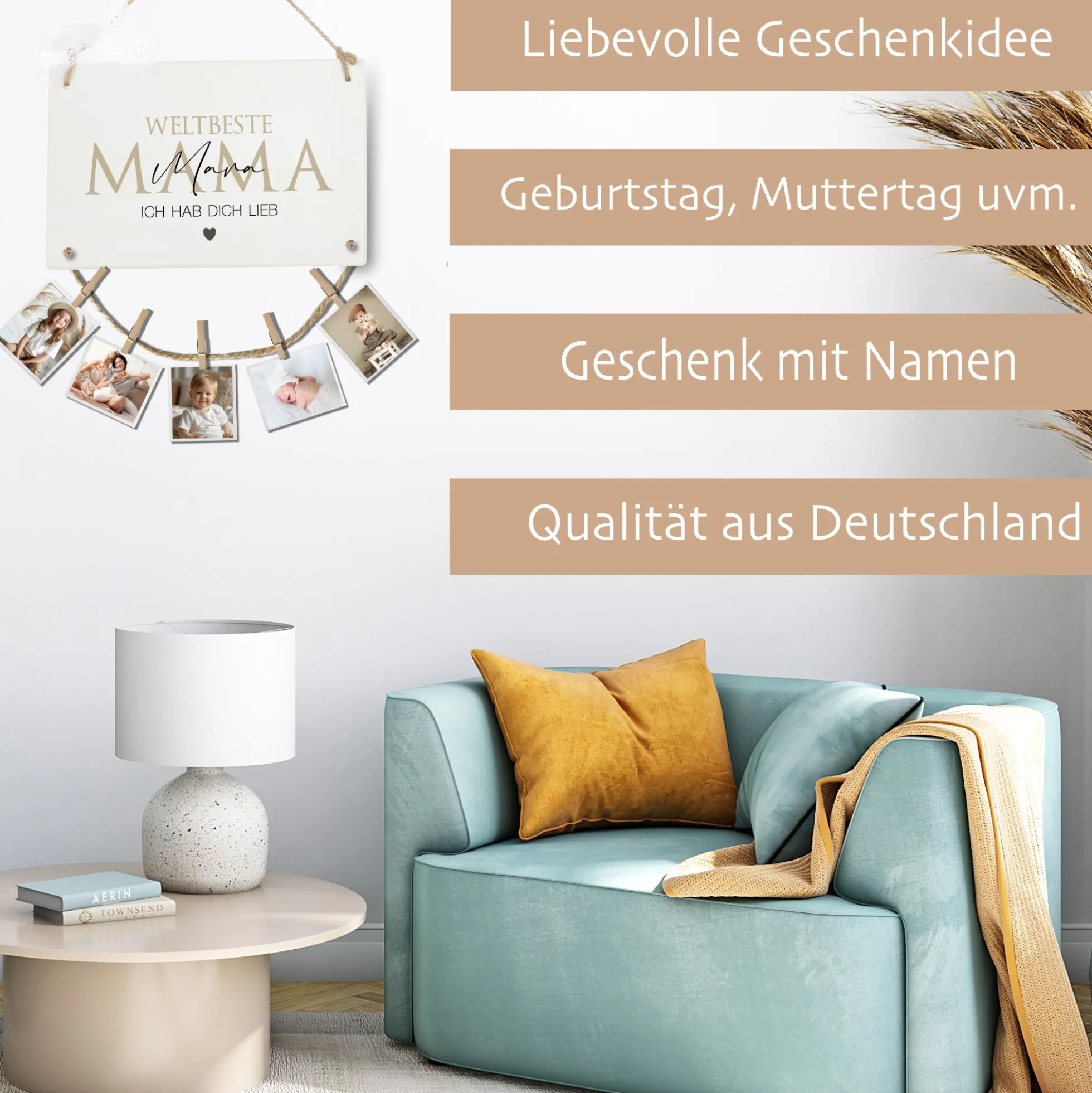Fotogeschenk Mama Geschenk Geburtstag Geburtstagsgeschenk Mama Namen Muttertag
