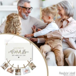 Fotogeschenk Oma Geschenk Geburtstag Geburtstagsgeschenk Großmutter Namen