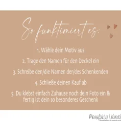 Geschenk Mama Papa personalisiert | Muttertagsgeschenk & Vatertagsgeschenk | Geburtstagsgeschenk Eltern | Fotogeschenk Holzbox