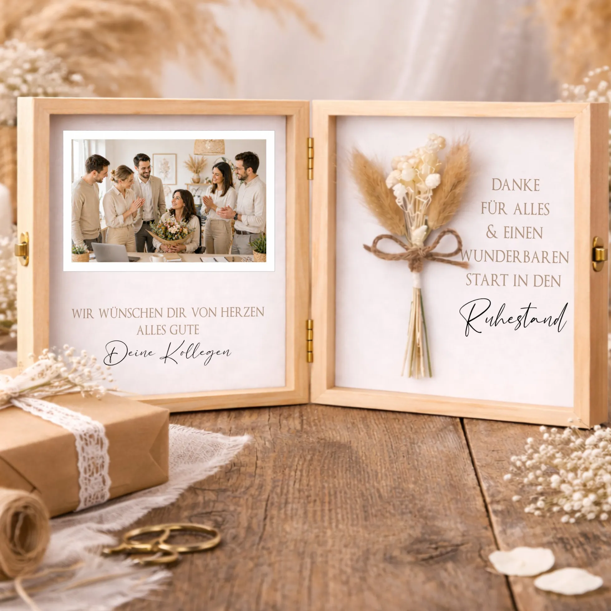 Geschenk Rente Kollegin Kollege personalisiert | Abschiedsgeschenk Renteneintritt Team Geschenk | Dankeschön Kollegin Geschenk Ruhestand