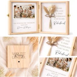 Geschenk Rente Kollegin Kollege personalisiert | Abschiedsgeschenk Renteneintritt Team Geschenk | Dankeschön Kollegin Geschenk Ruhestand