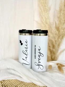 Geschenkset Thermobecher und Notizbuch