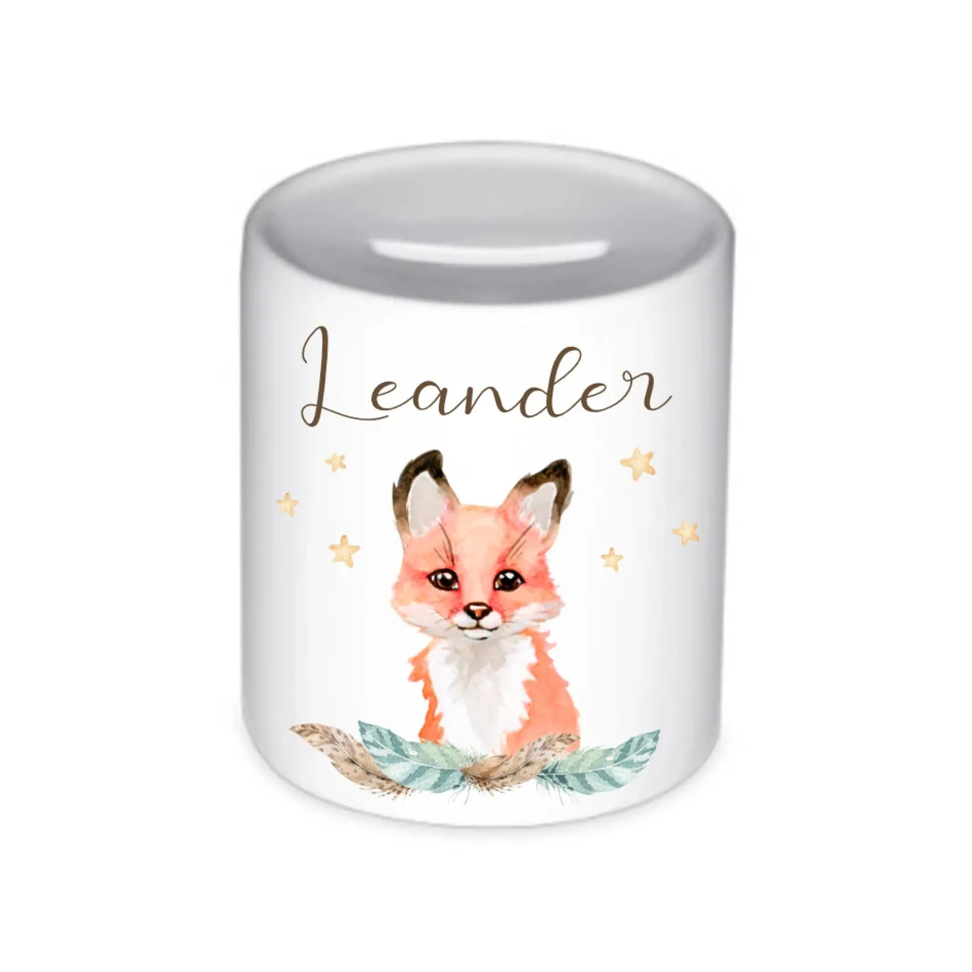 Kinder Spardose Löwe mit Namen für Kinder | Personalisiertes Geschenk für Mädchen u. Jungen | Originelles Geldgeschenk u. handgefertigte Geschenkidee | 11 Motive zur Auswahl