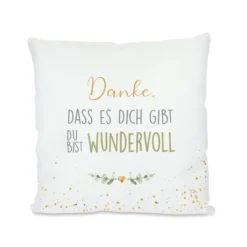Kissen mit Spruch 