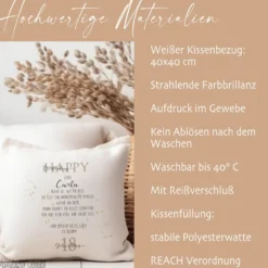 Kissen zum Geburtstag