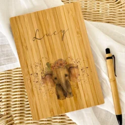 Mädchen Tagebuch Pferd mit Namen | personalisiertes Notizbuch Schreibheft Pony für Kinder als besonderes Geschenk Geburtstag | 7 Motivvarianten zur Auswahl