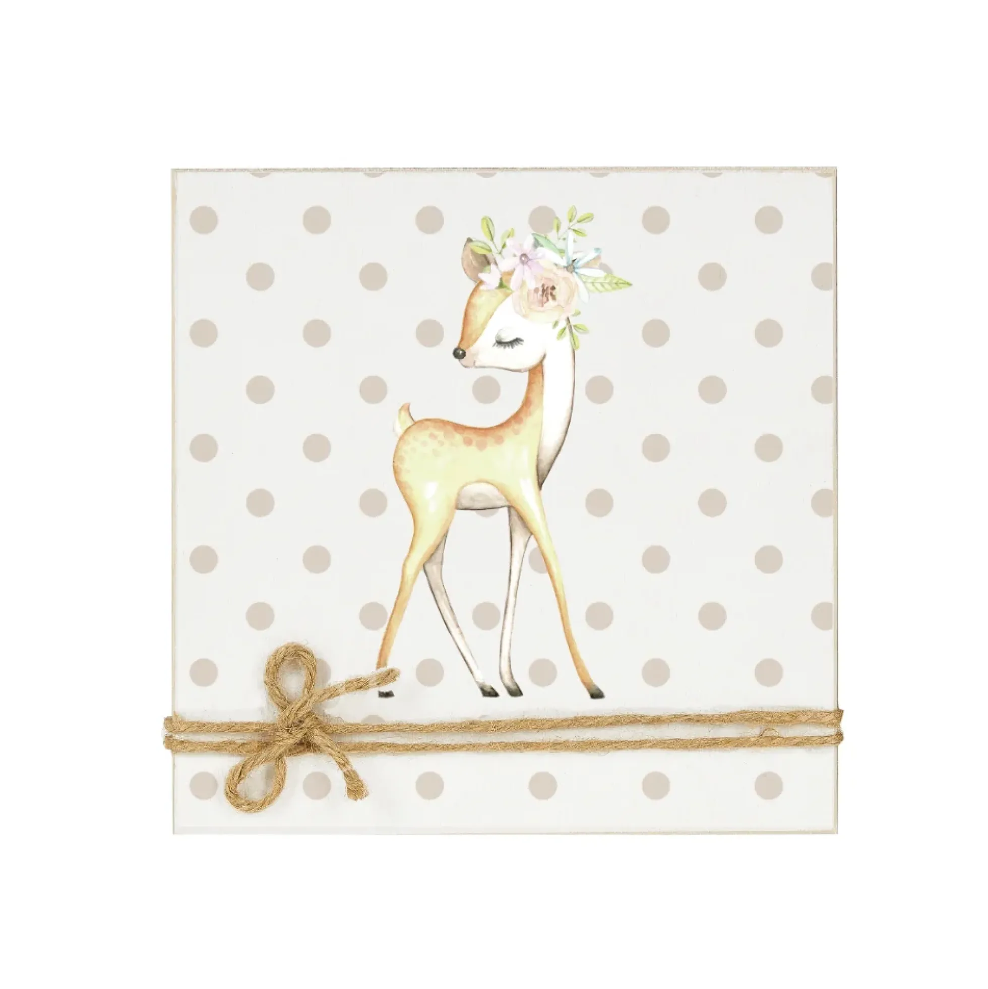 Niedliche Wanddekoration für das Kinderzimmer | Wandbild aus Holz mit einem Fuchs gestaltet | Besondere Baby- und Kinderdeko | Schönes Geschenk für Babys und Kinder | 3 Motivvarianten zur Auswahl