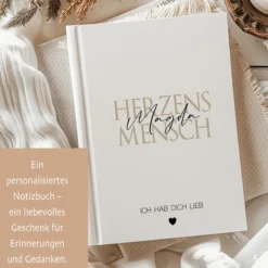 Notizbuch Freundin Geschenk mit Namen personalisiertes Notizheft weltbeste Freundin, weltbester Freund, Partner, Herzensmensch