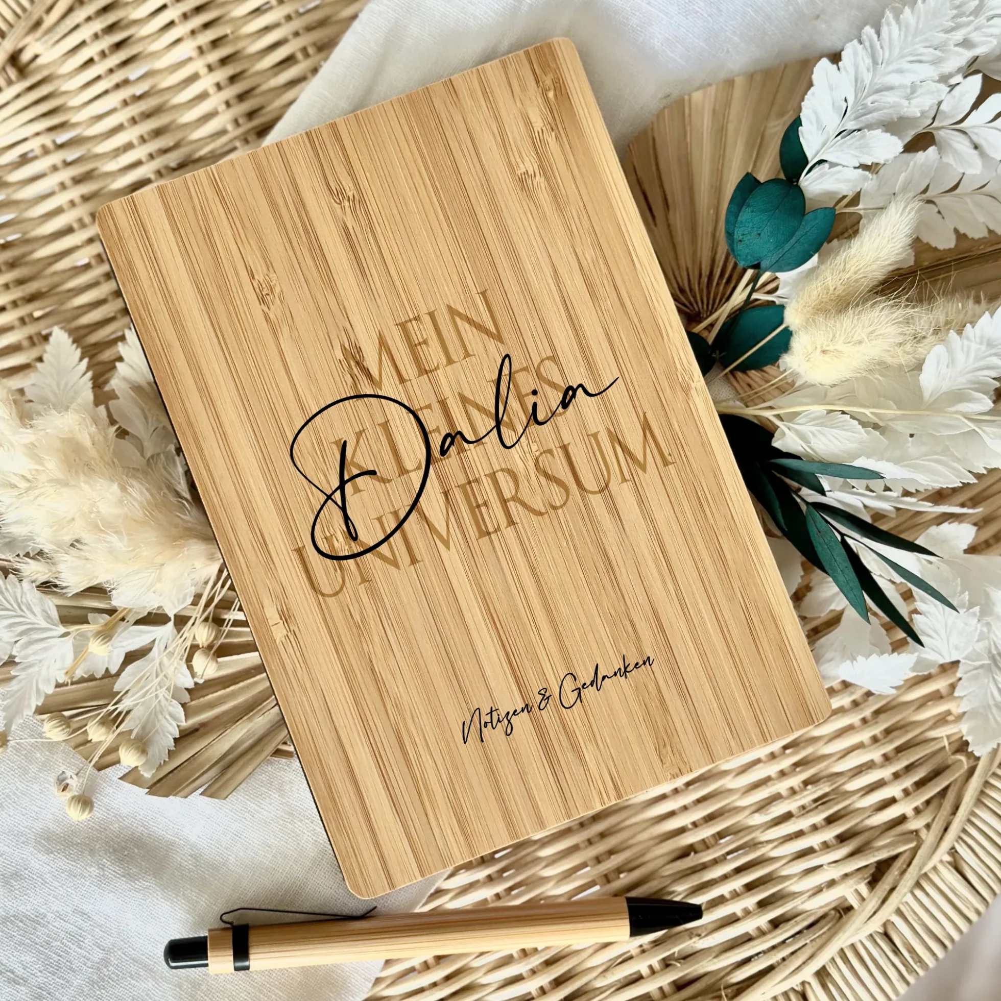 Notizbuch "Universum" Tagebuch mit Namen A5 Journal Mädchen Frauen Männer Geschenk Schreibheft Journal Notizen Gedanken