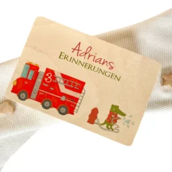 Personalisierte Erinnerungskiste