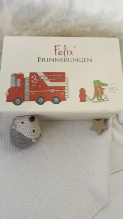 Personalisierte Erinnerungskiste