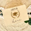 Personalisierte Erinnerungskiste zum bestandenen Abitur mit Namen, Holzbox als Geschenkidee zum Schulabschluss