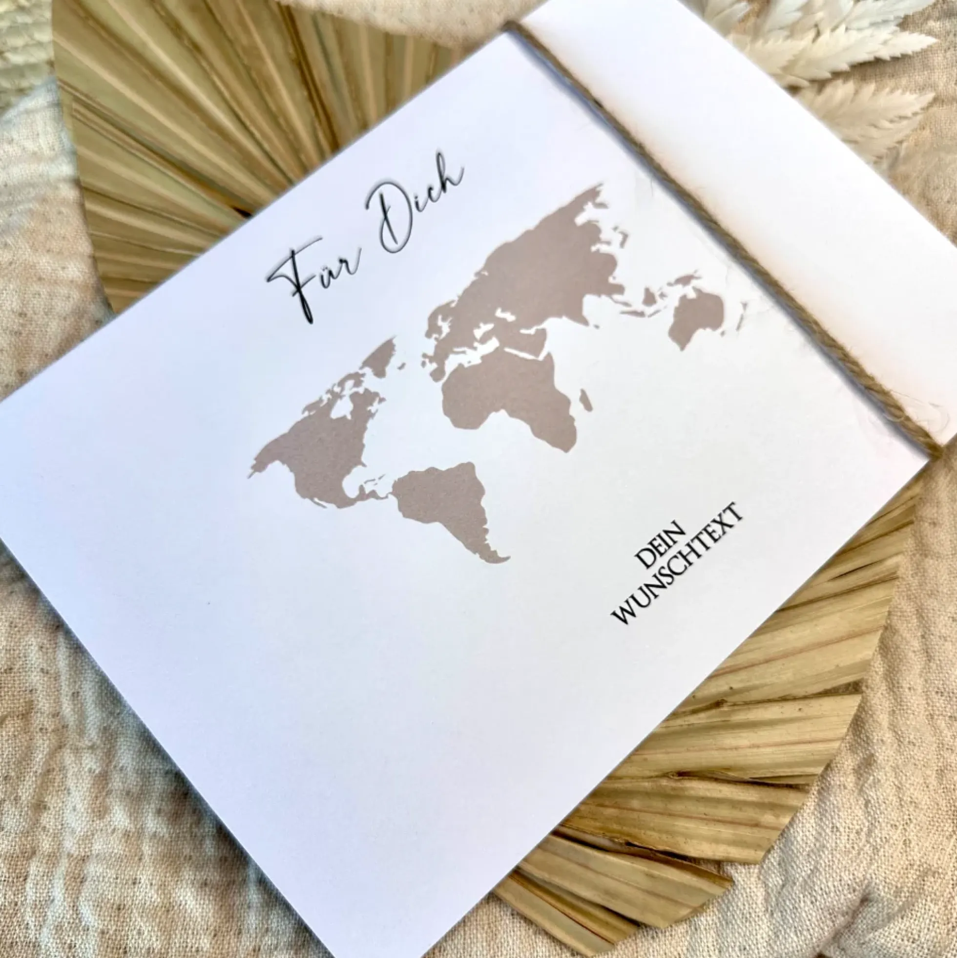 Personalisierte Geldgeschenk Karte Reisegutschein I Weltkarte | Geburtstagsgeschenk Reise | Hochzeitsgeschenk I Geschenk zur Hochzeit I persönliches Geschenk | Geld verschenken