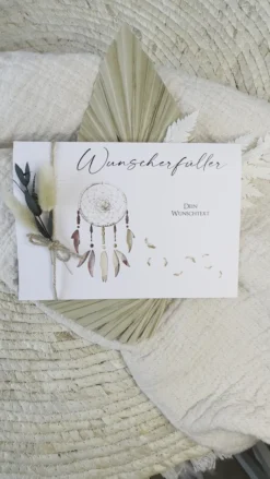 Personalisierte Geldgeschenk Karte Wunscherfüller I Gutschein I Hochzeit I Geburtstagsgeschenk | Jugendweihe KonfirmationI persönliches Geschenk Ruhestand Abschied | Geld verschenken Dankeschön