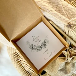 Personalisierte Geschenkverpackung zur Hochzeit, Individuelles Geldgeschenk inkl. Jutebeutel