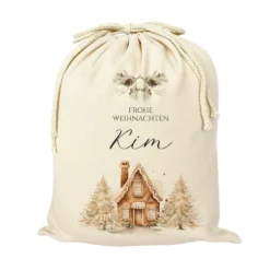 Personalisierter Geschenkesack zum Befüllen für Kinder und Erwachsene zu Weihnachten