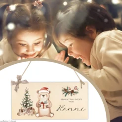 Personalisierter Kinder Adventskalender