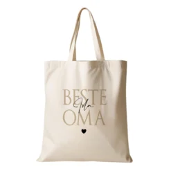 Personalisierter Stoffbeutel, 3 Motive: Beste Mama, Beste Oma, Beste Schwester