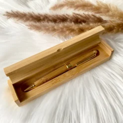 Personalisiertes Etui mit Kugelschreiber