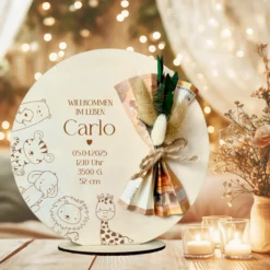 Personalisiertes Geldgeschenk zur Geburt mit Namen Geburtsdaten Geburtsgeschenk Geschenk Geburt Taufe Geldgeschenk Taufgeschenk Babygeschenk
