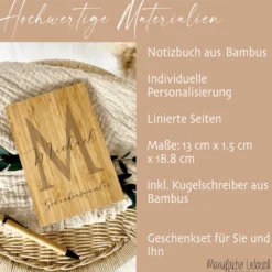 Personalisiertes Notizbuch