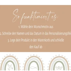 Personalisierte Spardose zur Kommunion – Geldgeschenk aus Keramik mit Bambusdeckel