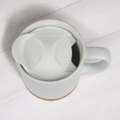 Personalisierte Tasse: Beste Kollegin, Bester Kollege, Best Team Ever | Keramiktasse mit Korkboden und Deckel