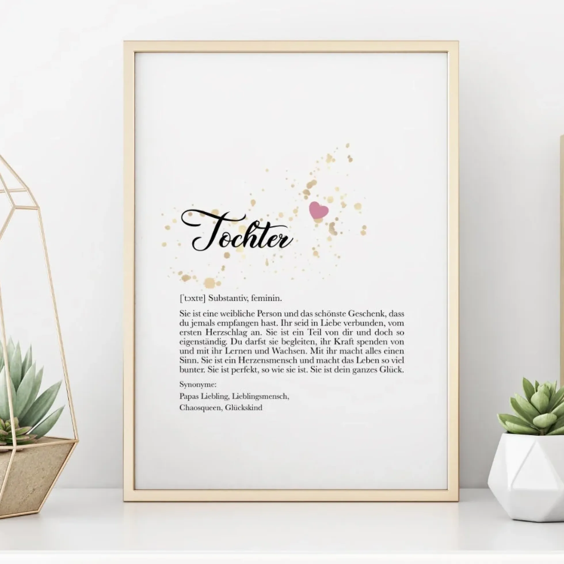 Poster "Mama" mit Definition | Besonderes Geschenk für Mütter | 9 Motivvarianten zur Auswahl
