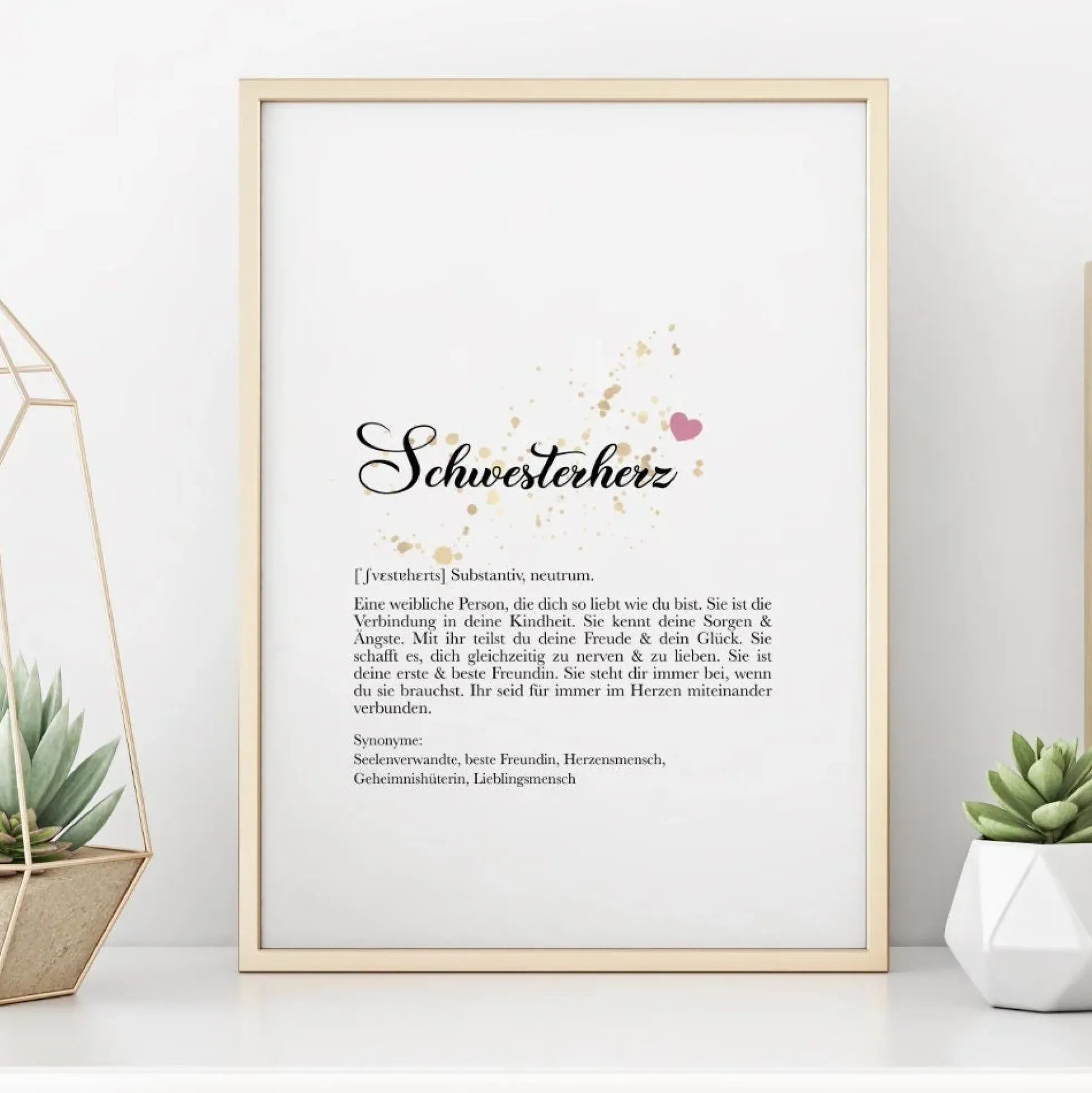 Poster "Papa" mit Definition | Besonderes Geschenk für Väter | 9 Motivvarianten zur Auswahl