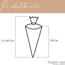Schultüte Mädchen Personalisiert Schultüte Stoff Ballett Zuckertüte Mädchen Schultüte Ballerina Einschulung Stoff Tänzerin Schultüte