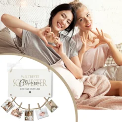 Schwester Geschenk Geburtstag Bruder Geburtstagsgeschenk Namen Fotogeschenk personalisiert