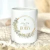 Spardose Baby Taufgeschenk Eukalyptus Spardose Babygeschenk Taufe Geschenk Baby Name Geldgeschenk Jungen Taufgeschenk Mädchen Kind Sparbüchse