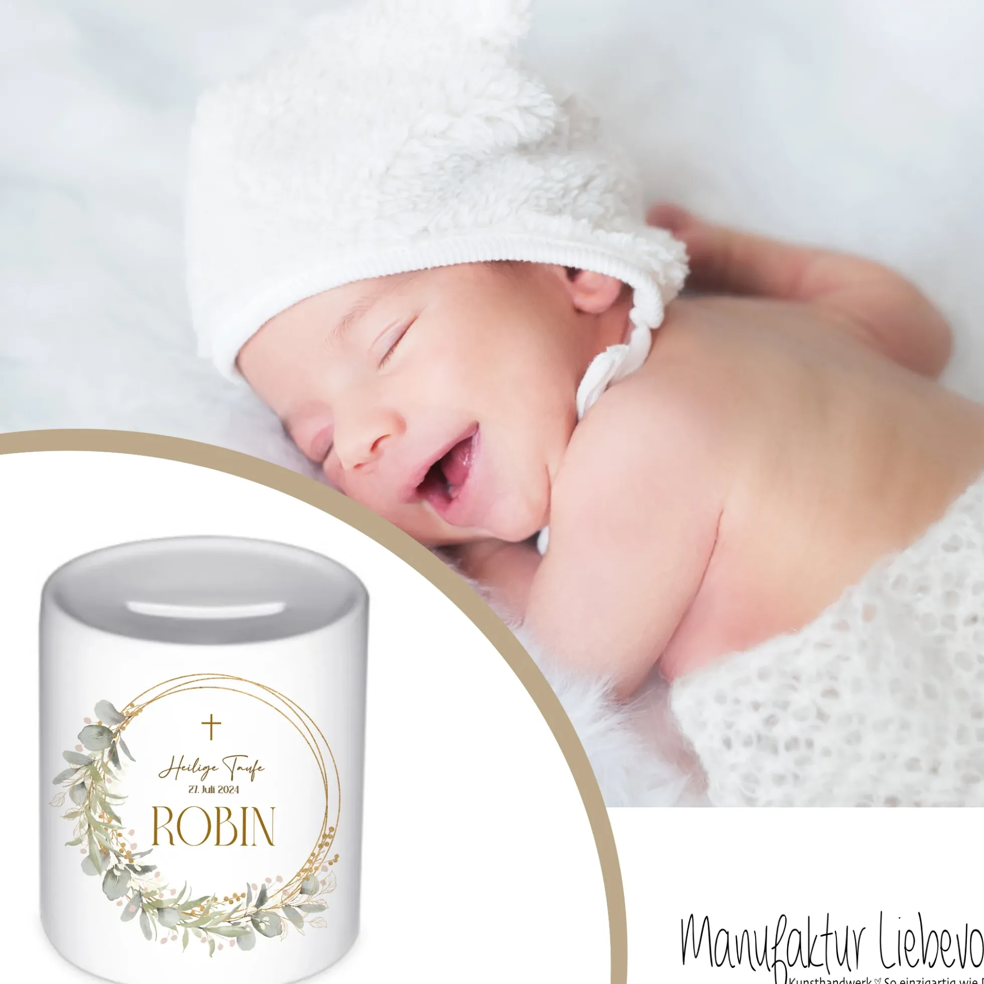 Spardose Baby Taufgeschenk Eukalyptus Spardose Babygeschenk Taufe Geschenk Baby Name Geldgeschenk Jungen Taufgeschenk Mädchen Kind Sparbüchse