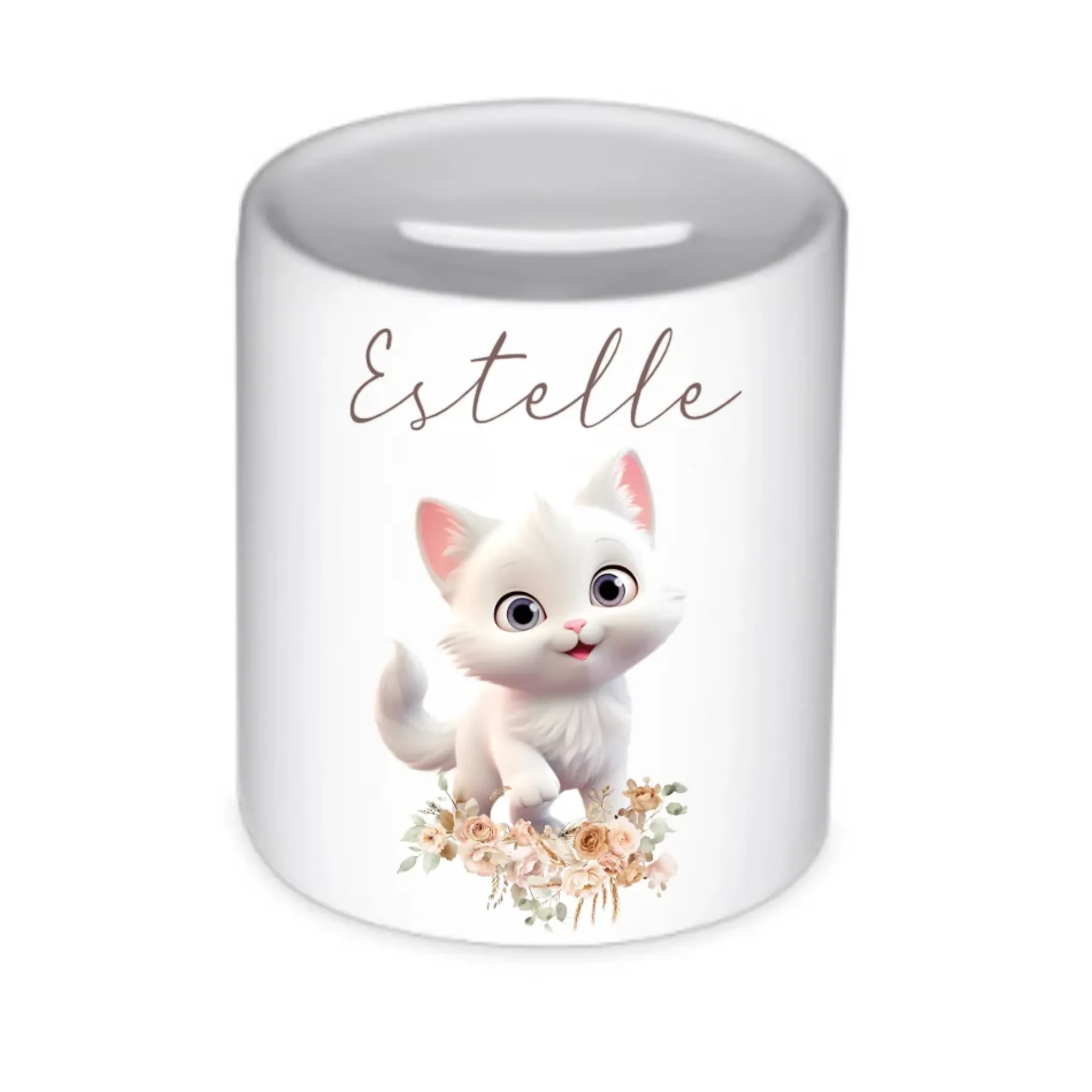 Spardose Personalisiert Spardose Kind Spardose Katze Personalisierte Spardose Baby Geschenk Spardose Kinder