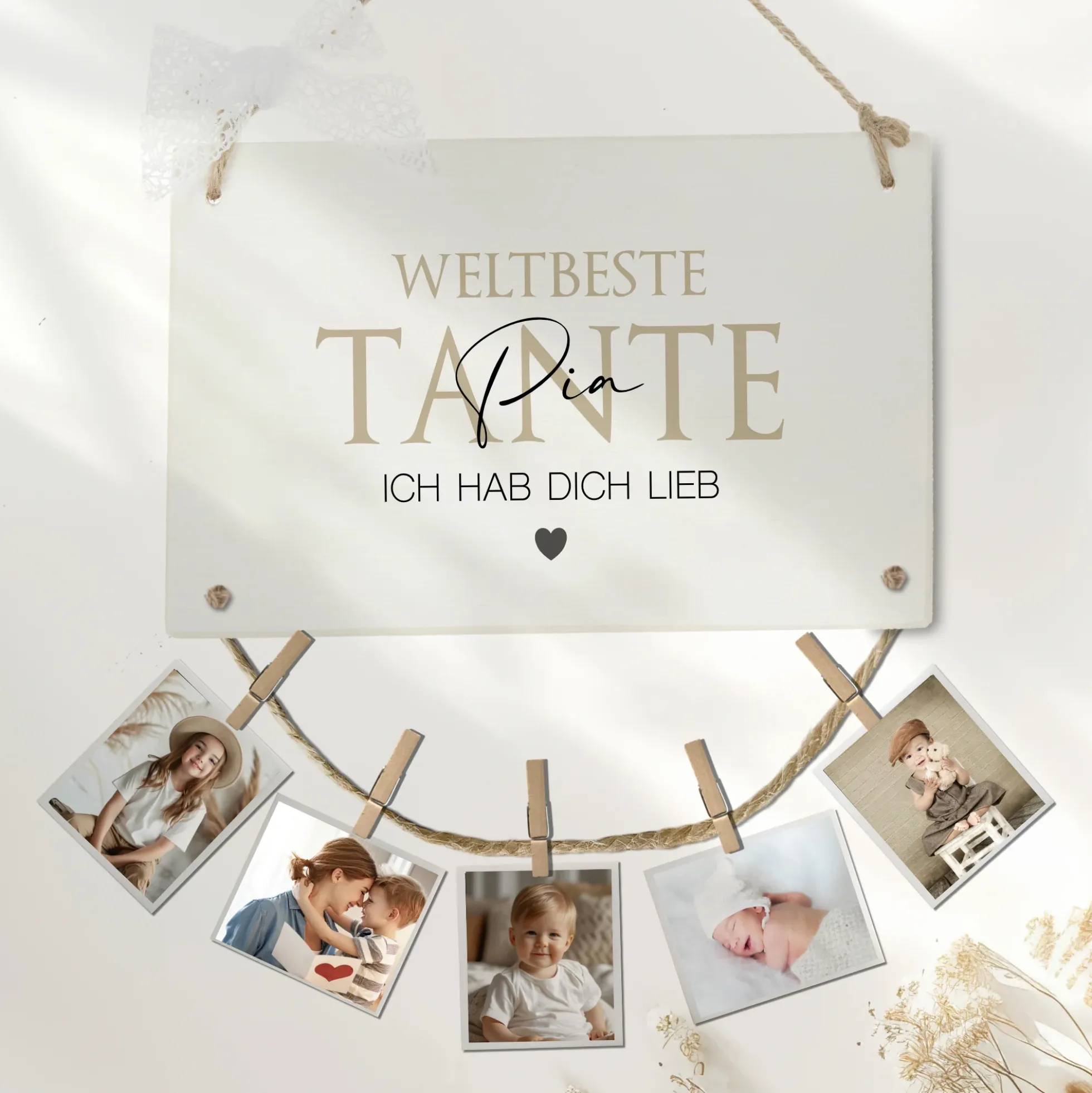Tante Geschenk Geburtstag Onkel Geburtstagsgeschenk Namen Fotogeschenk personalisiert