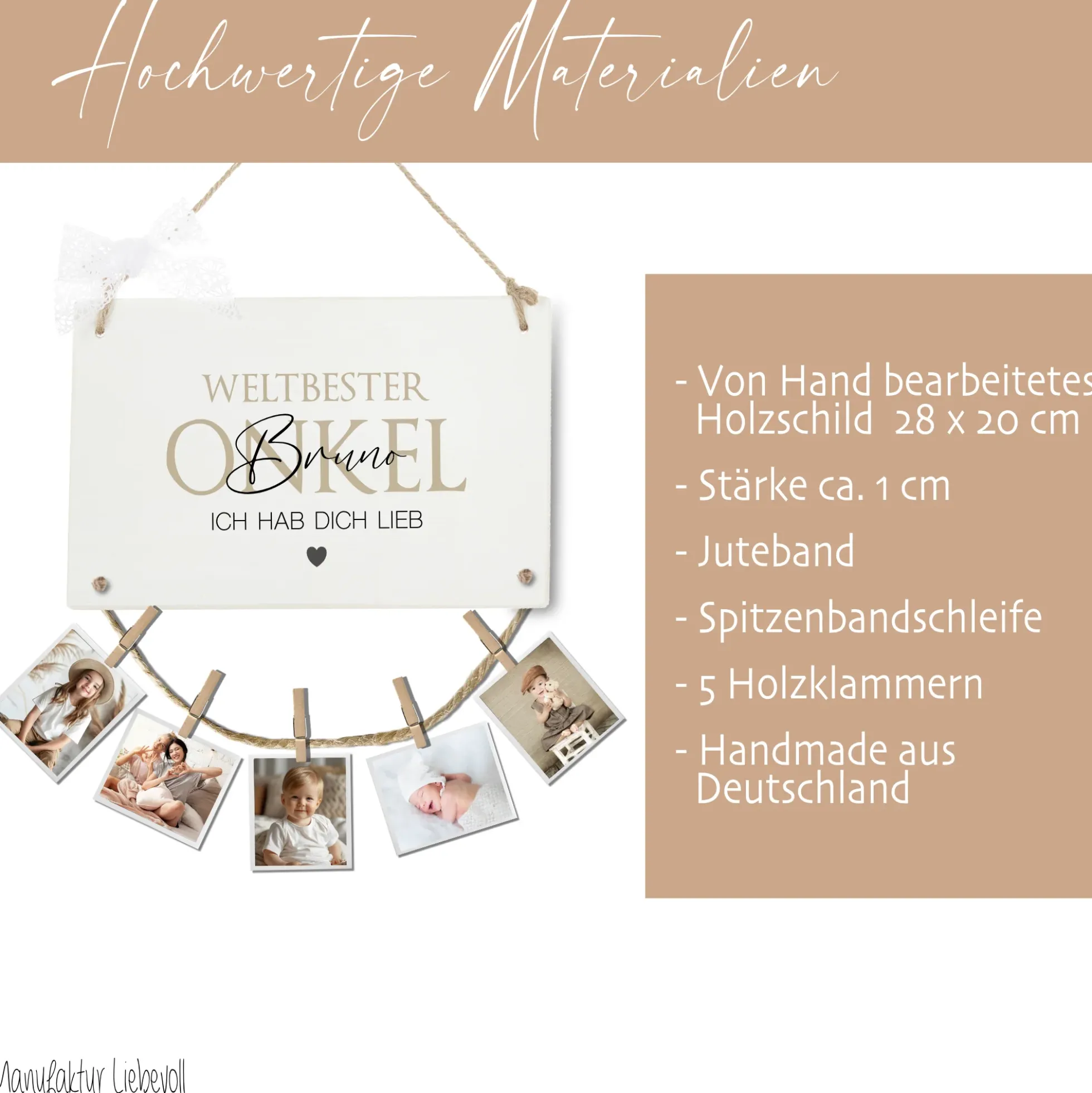 Tante Geschenk Geburtstag Onkel Geburtstagsgeschenk Namen Fotogeschenk personalisiert