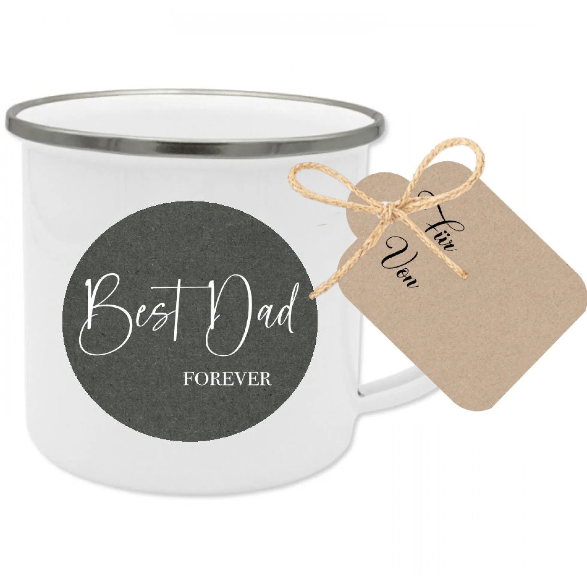 Tasse "Best Dad forever" | Tolles Tassengeschenk für Väter | Originelles Geschenk für den Papa | 3 Produktvarianten zur Auswahl