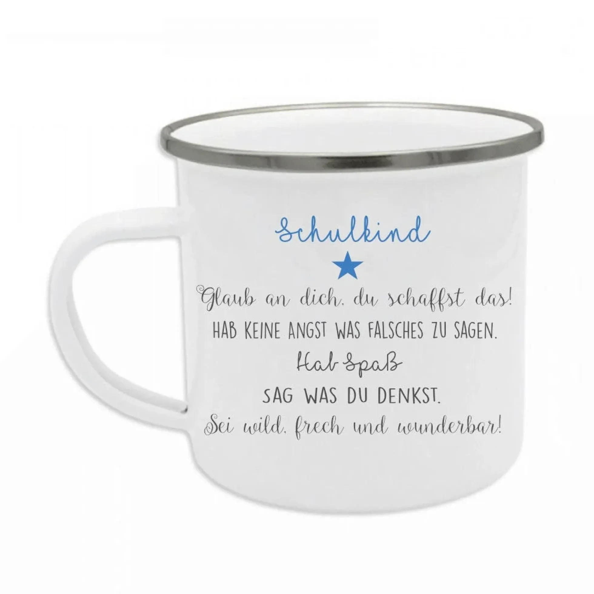 Tasse "Du bist 1. Klasse" zum Schulbeginn | Geschenkidee zur Einschulung für Mädchen u. Jungen | Originelle Geschenkidee mit DIY Ideen zum Schulbeginn | 2 Farbvarianten zur Auswahl