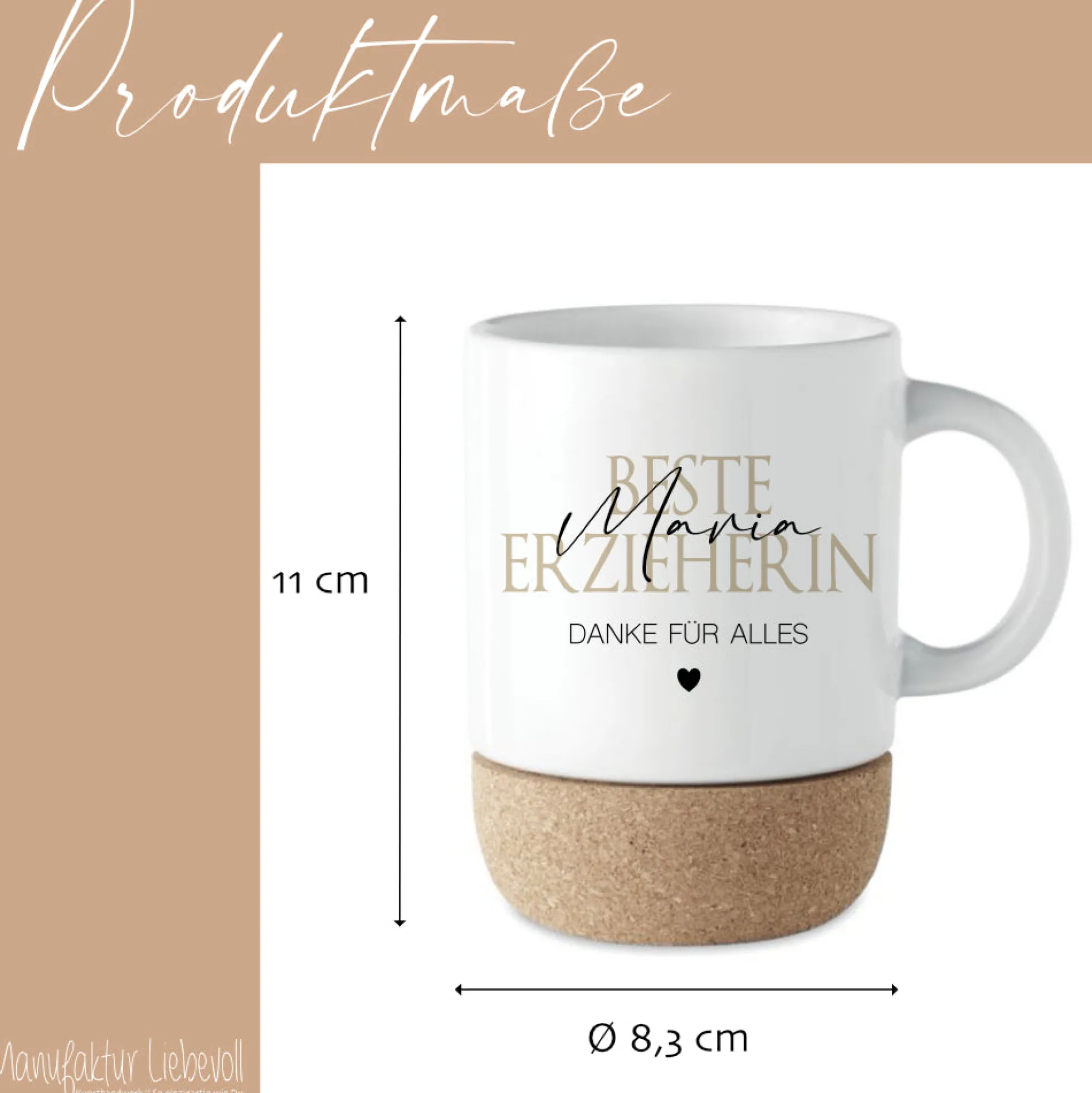 Tasse Erzieherin Name Abschiedsgeschenk Erzieher Geschenk Abschied Kita Kindergarten Erzieherin Dankeschön Abschied Geschenk Kita