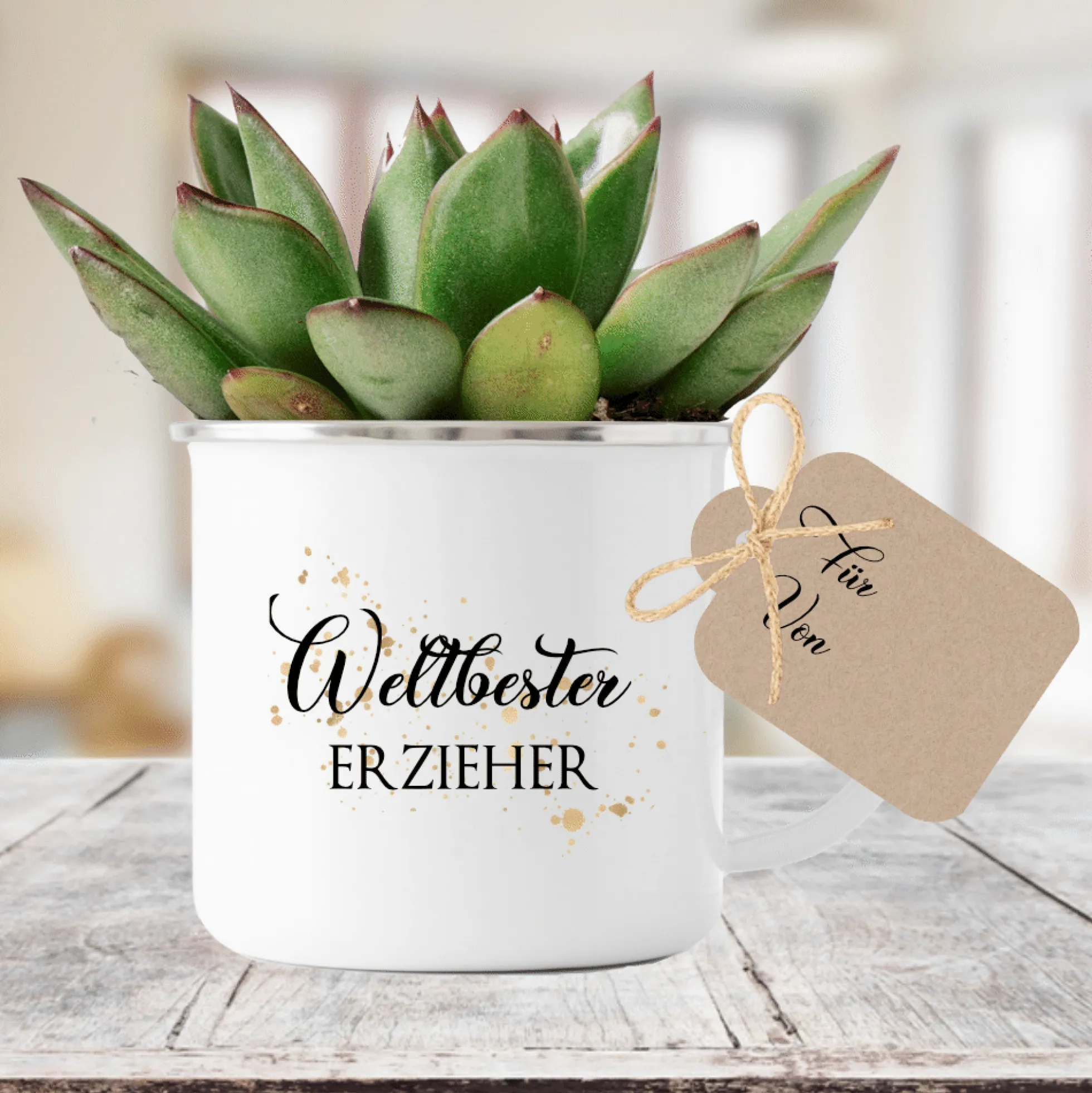 Tasse für den Weltbesten Erzieher | Kleine Geschenkidee für den Erzieher als Dankeschön | 12 Motivvarianten zur Auswahl