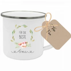 Tasse "Für den Weltbesten Opa" | Originelle Geschenkidee für Großväter | inkl. Geschenkanhänger zum Beschriften | 2 Motivvarianten zur Auswahl