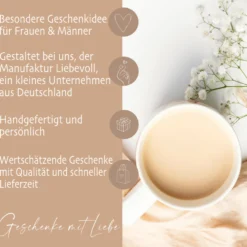 Tasse Personalisiert Buchstaben Tasse mit Anfangsbuchstaben Keramiktasse