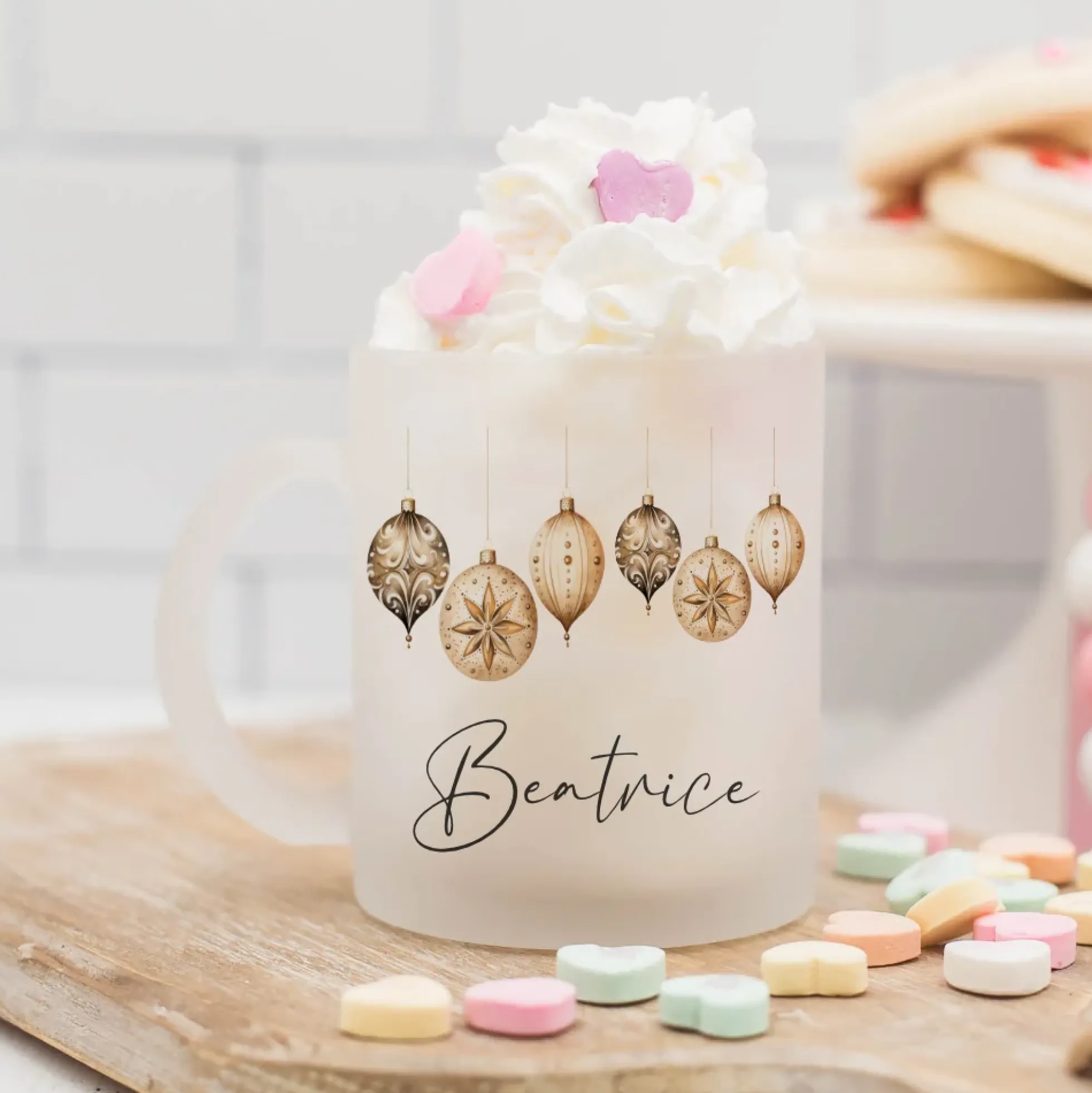 Tasse Weihnachten Personalisiert Glühwein Geschenk Weihnachtspunsch Wichtelgeschenk Nikolaus Glastasse Frau Freundin | Große Motivauswahl