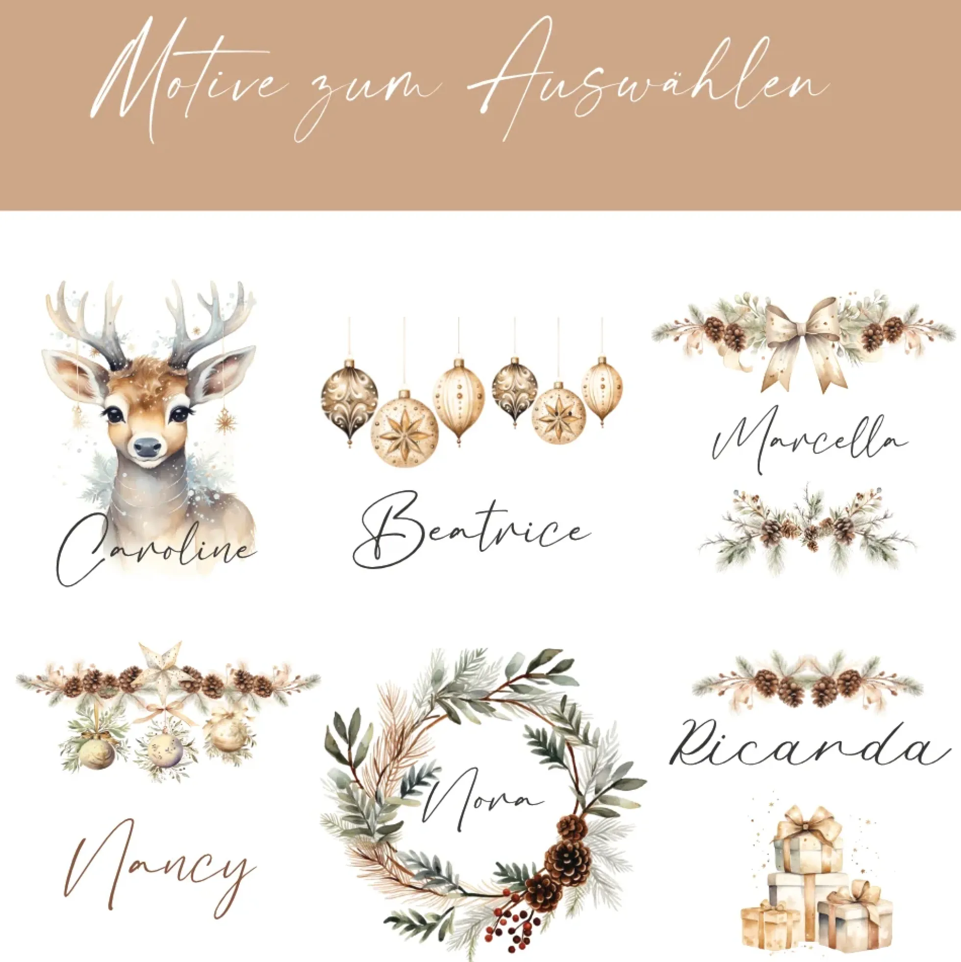 Tasse Weihnachten Personalisiert Glühwein Geschenk Weihnachtspunsch Wichtelgeschenk Nikolaus Glastasse Frau Freundin | Große Motivauswahl